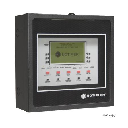 Painel anunciador retro iluminada Notifier LCD-160