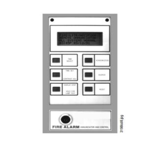 Painel anunciador retro iluminada Notifier LCD-80