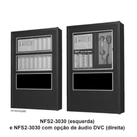 Sistema de alarme de incêndio endereçável inteligente NFS2-3030